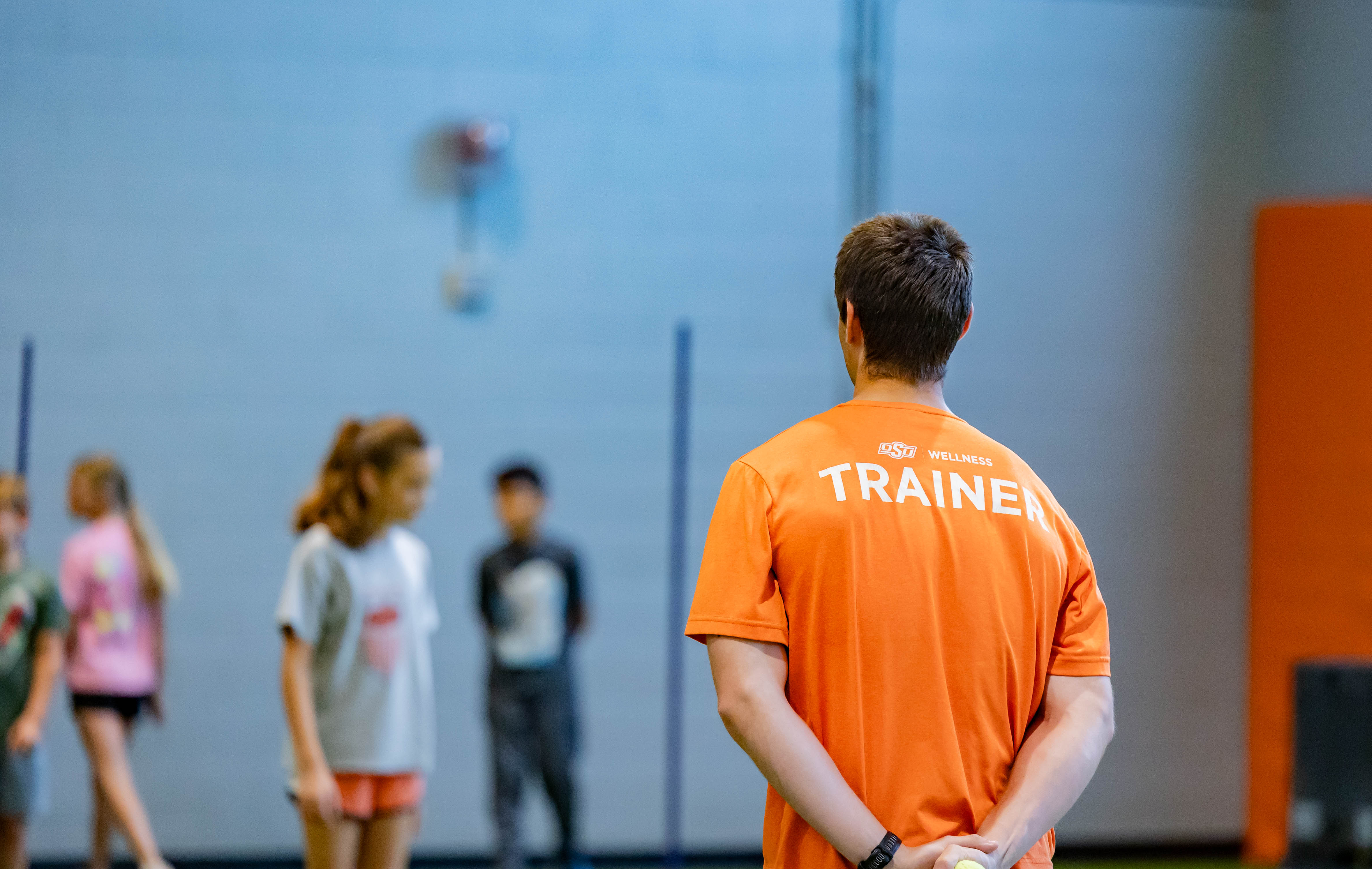 A YSP trainer overseeing a group. 
