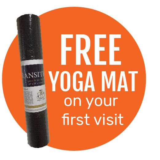 Free Yoga Mat on your first visit